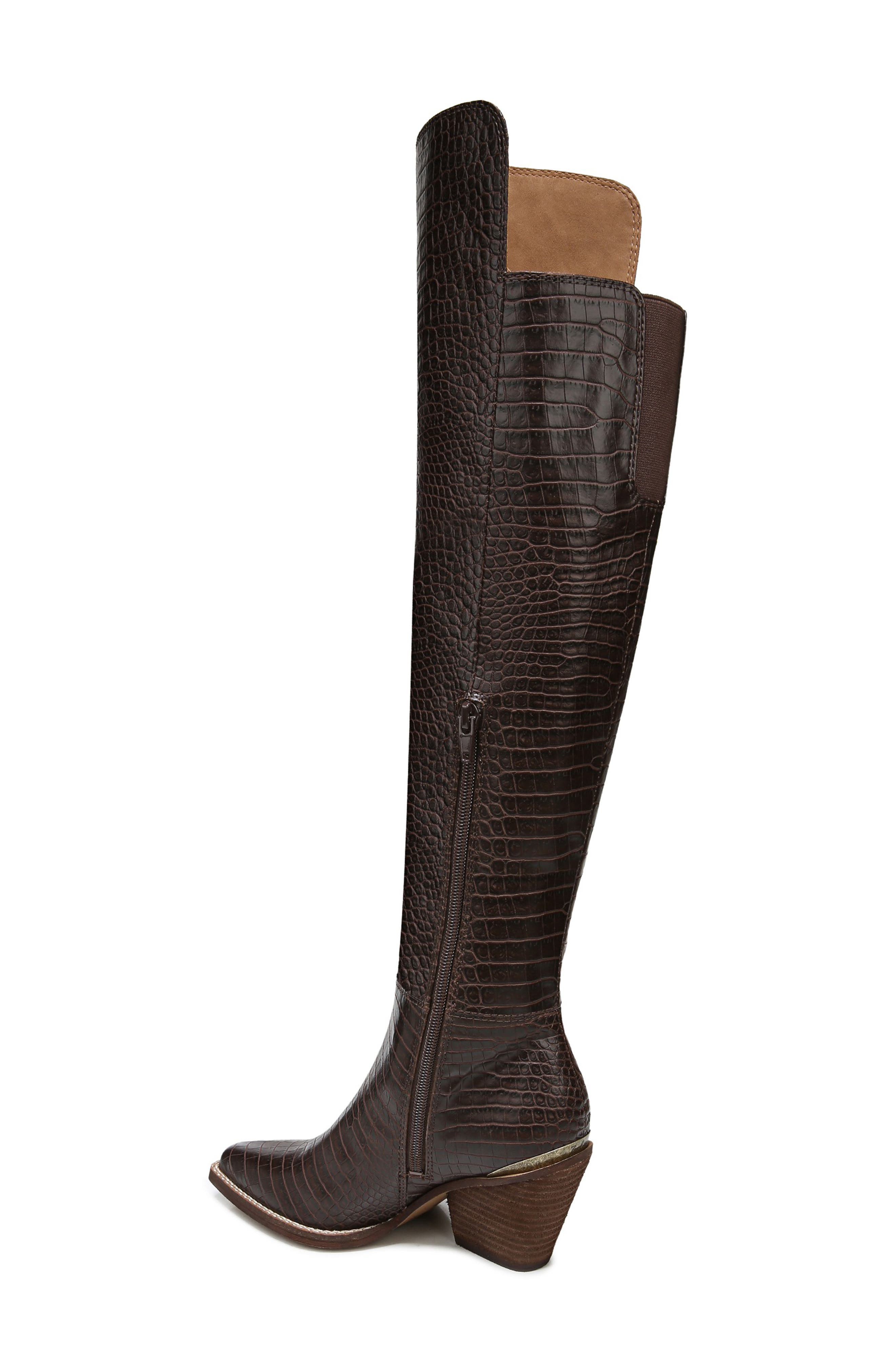 zodiac thigh high boots