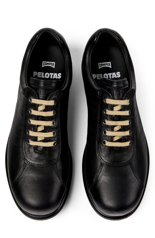 Camper Pelotas Ariel Low Top Sneaker In Black