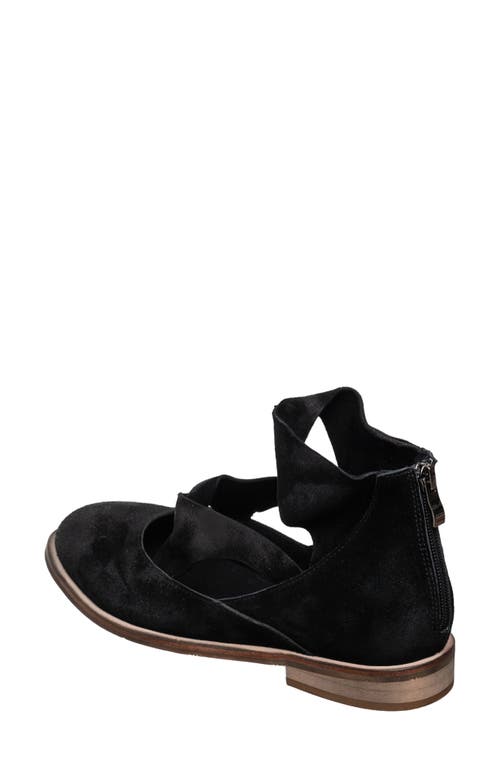 Antelope Lalana Strappy Flat In Black