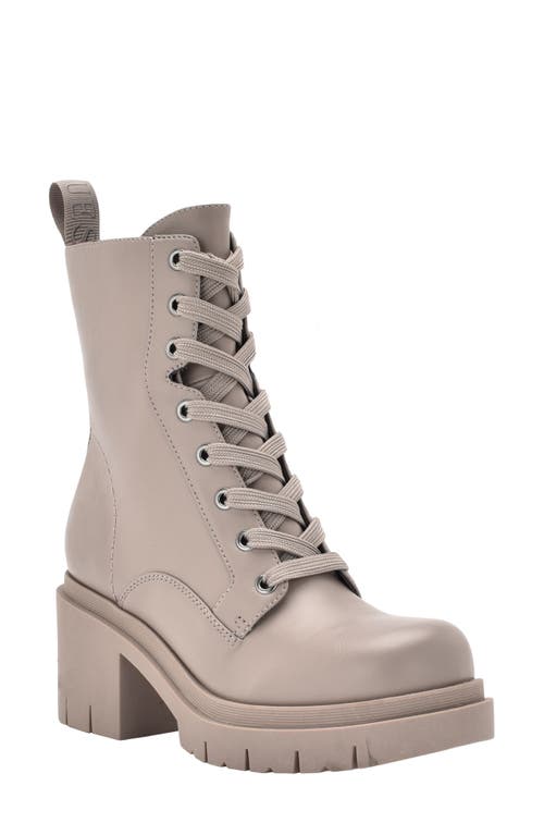 Shop Guess Juel Platform Combat Boot In Mgr01