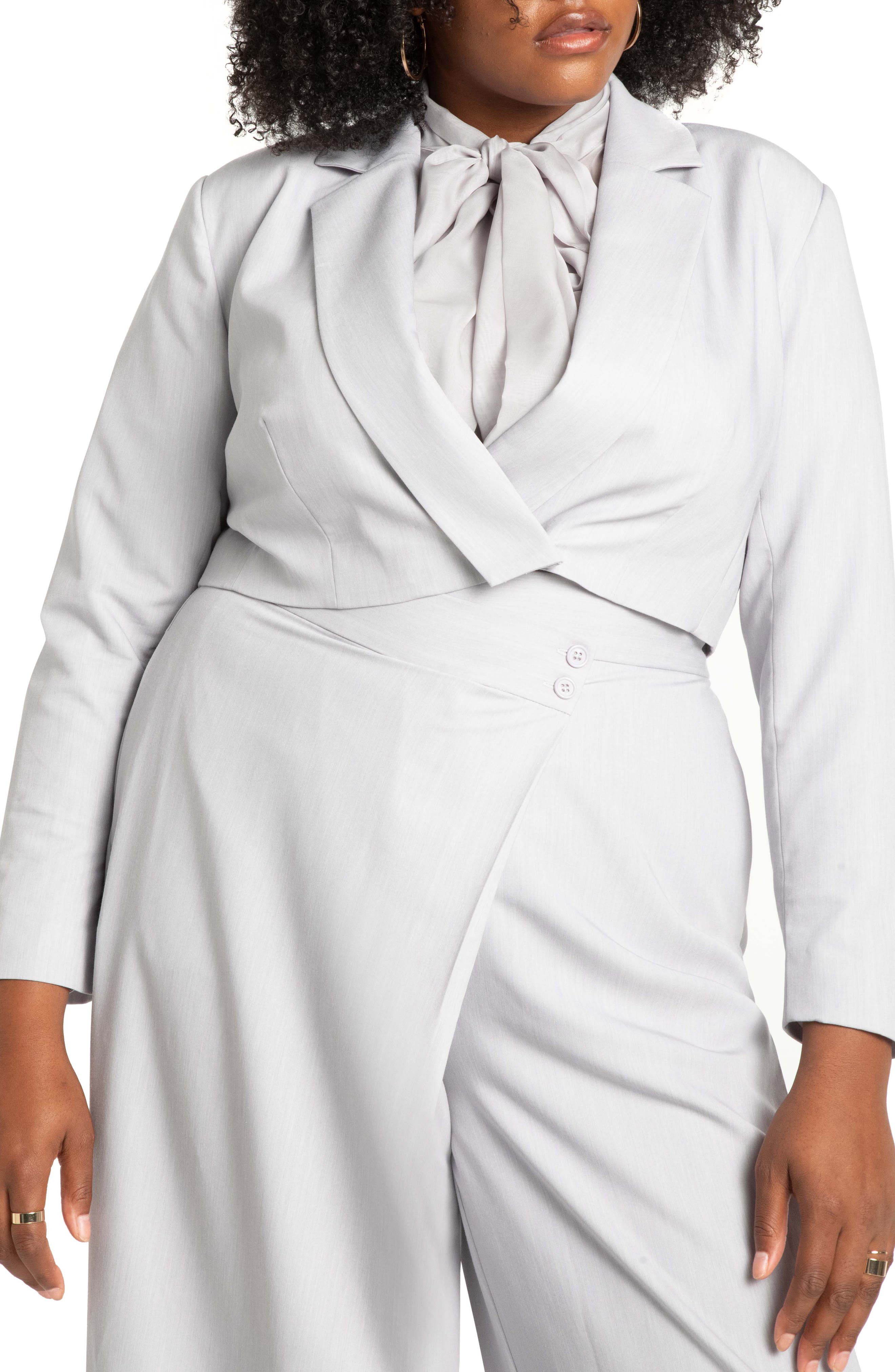 wool blazer plus size