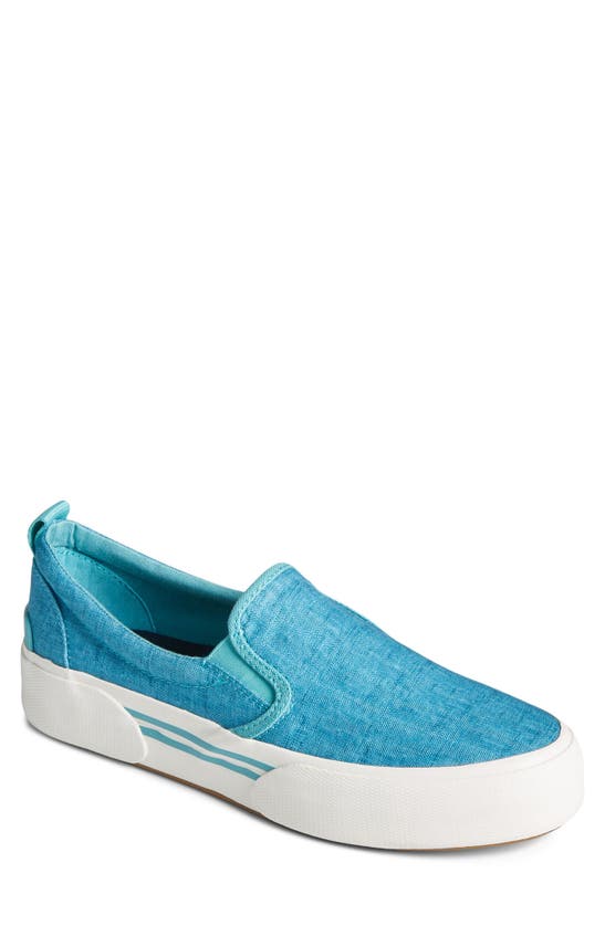 sperry pier wave slip on sneaker