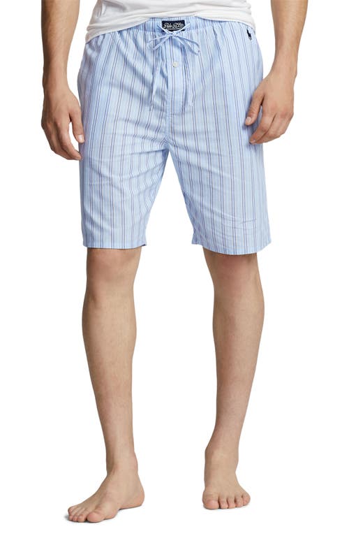 POLO RALPH LAUREN POLO RALPH LAUREN PRINT COTTON DRAWSTRING PAJAMA SHORTS 