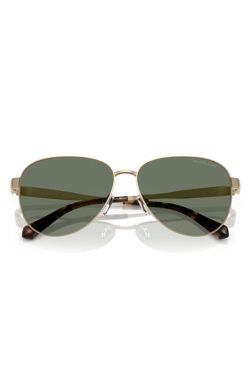 MICHAEL KORS MICHAEL KORS 59MM PILOT SUNGLASSES 