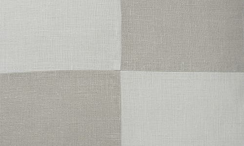 Sferra Scacchi Accent Pillow In Platinum/ Grey