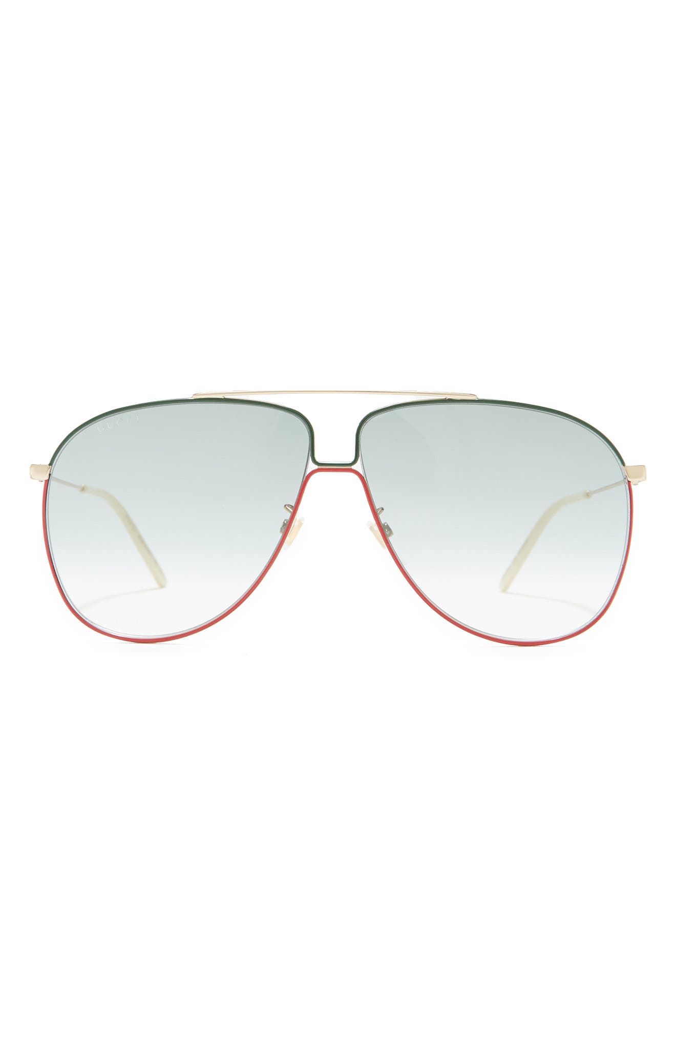 gucci gradient aviator sunglasses