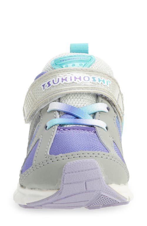 Shop Tsukihoshi Rainbow Sneaker In Gray/purple