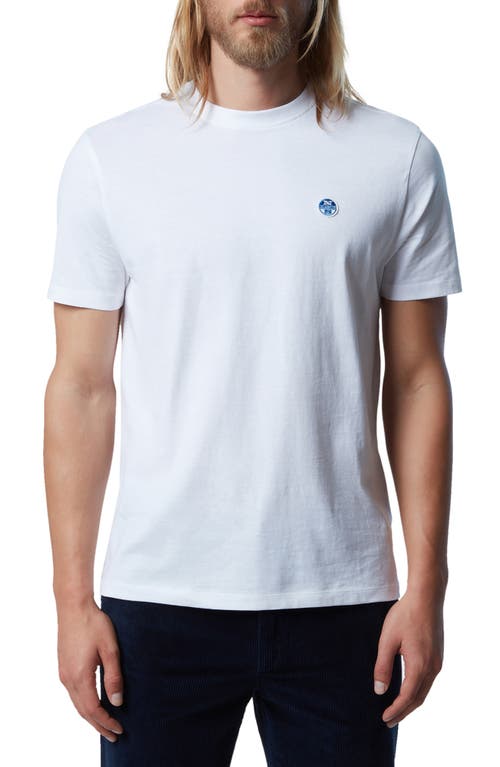 Logo Embroidered T-Shirt in White