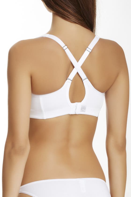 Shop Natori Convertible Underwire Sports Bra In White