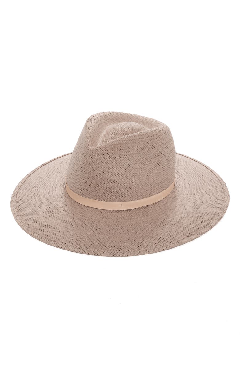 Janessa Leone Valentine Straw Fedora