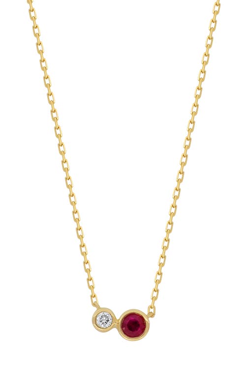 Bony Levy El Mar Pendant Necklace In 18k Yellow Gold - Ruby