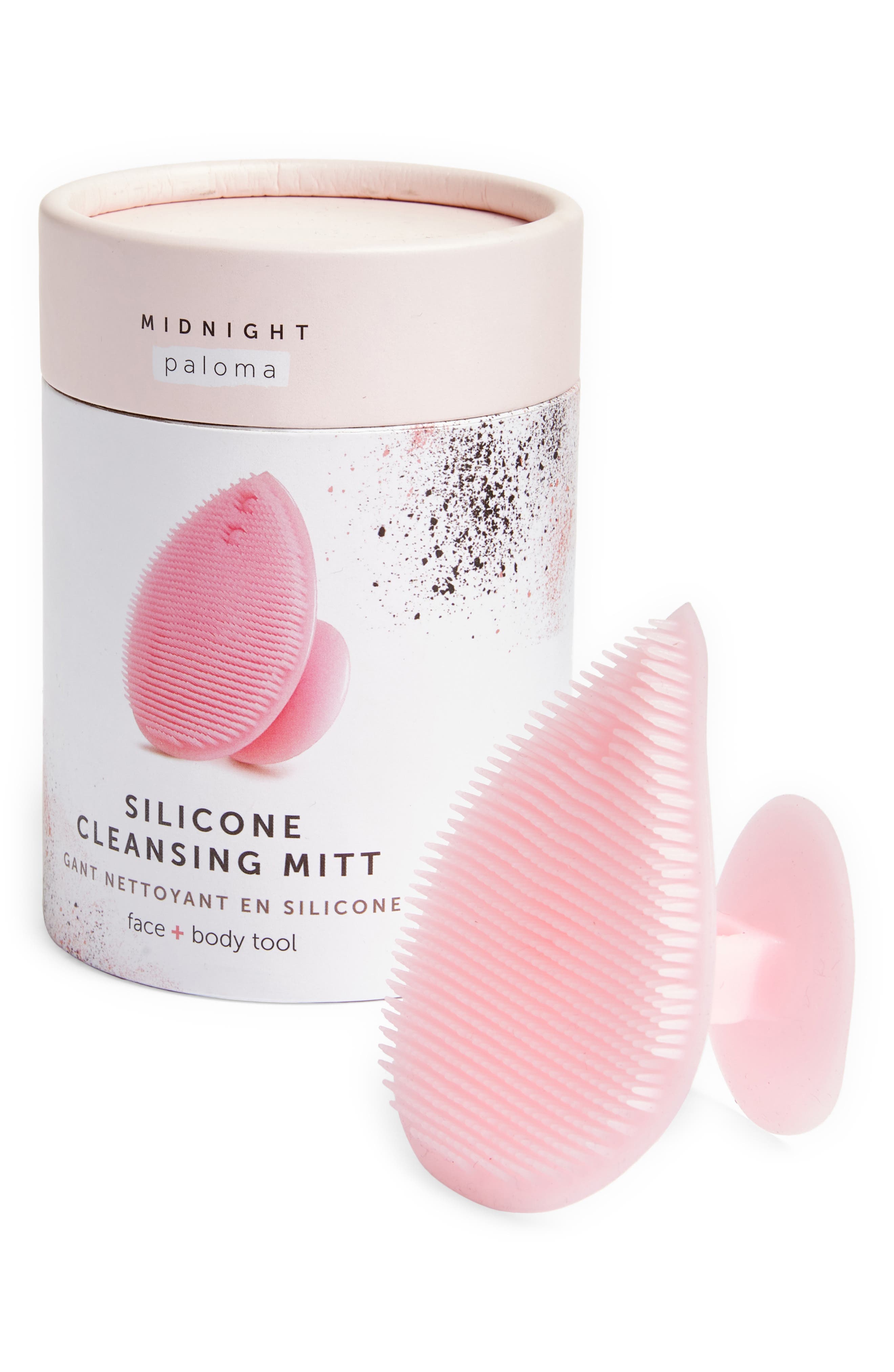 MIDNIGHT PALOMA Silicone Cleansing Mitt in None