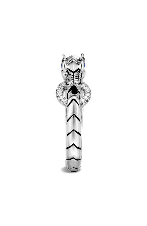 Shop John Hardy Legends Naga Silver Diamond Ring