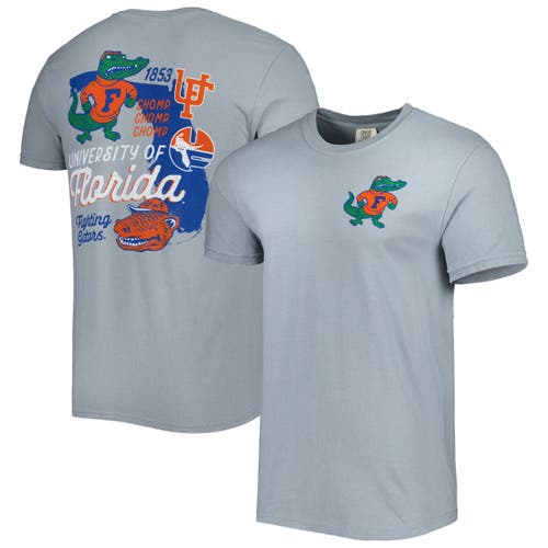 IMAGE ONE Men's Graphite Florida Gators Vault State Comfort T-Shirt