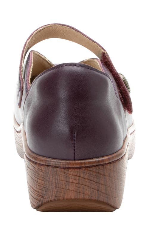 Alegria By Pg Lite Opheliah Clog In Wino Forever