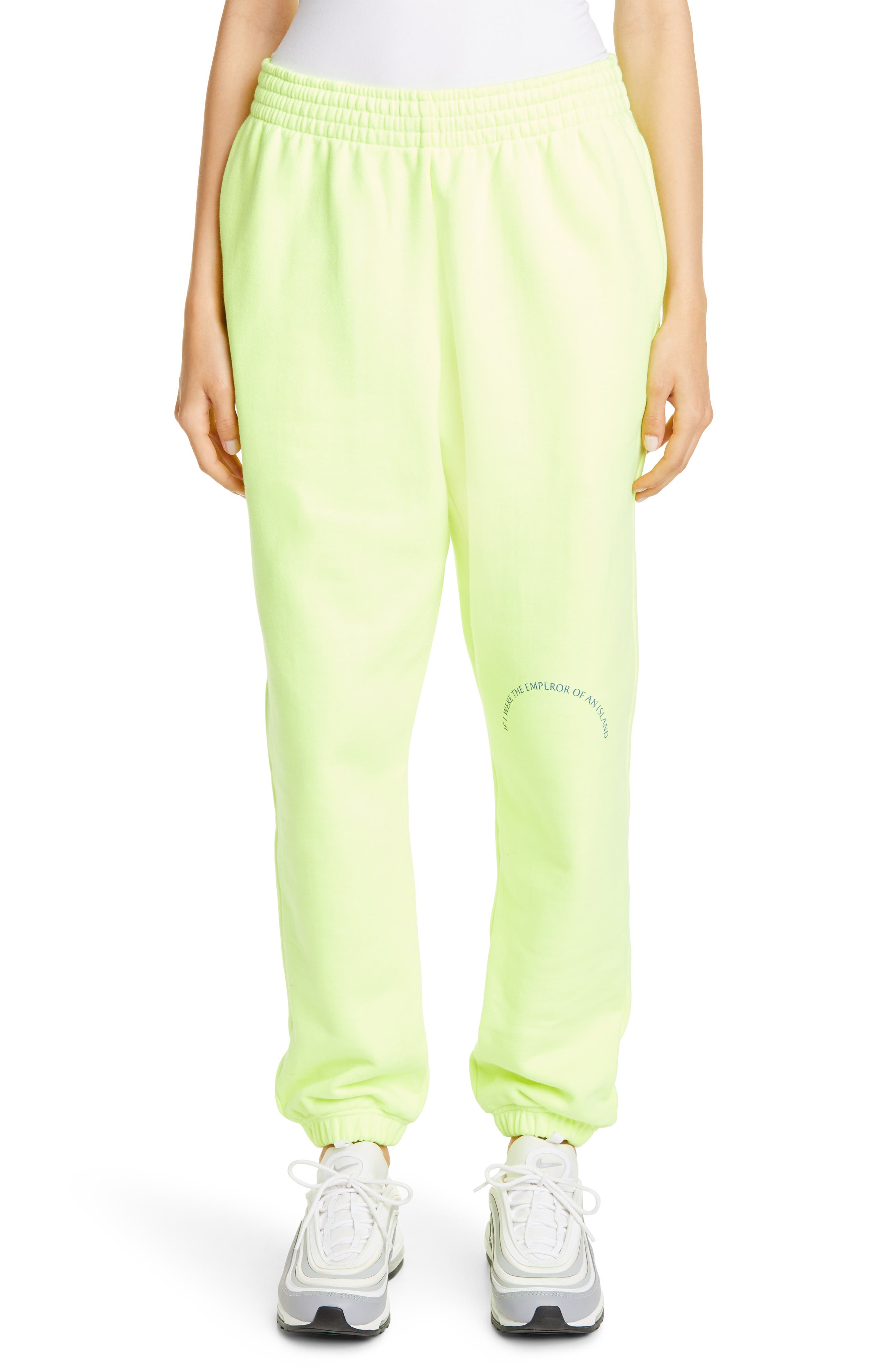 slim leg track pants