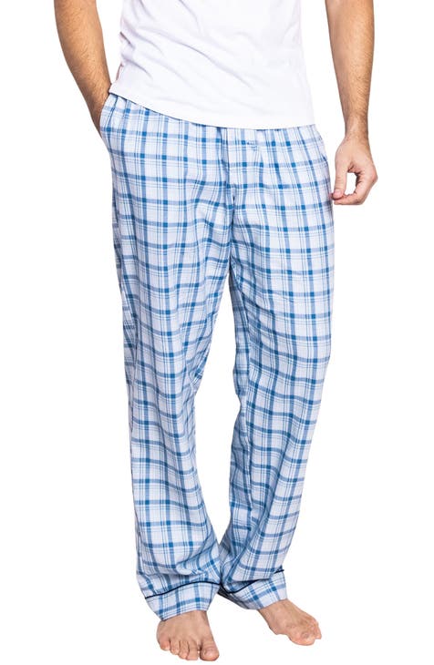 Seafarer Tartan Plaid Cotton Pajama Pants
