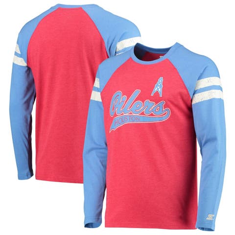 Houston Astros Concepts Sport Inertia Raglan Long Sleeve Henley T