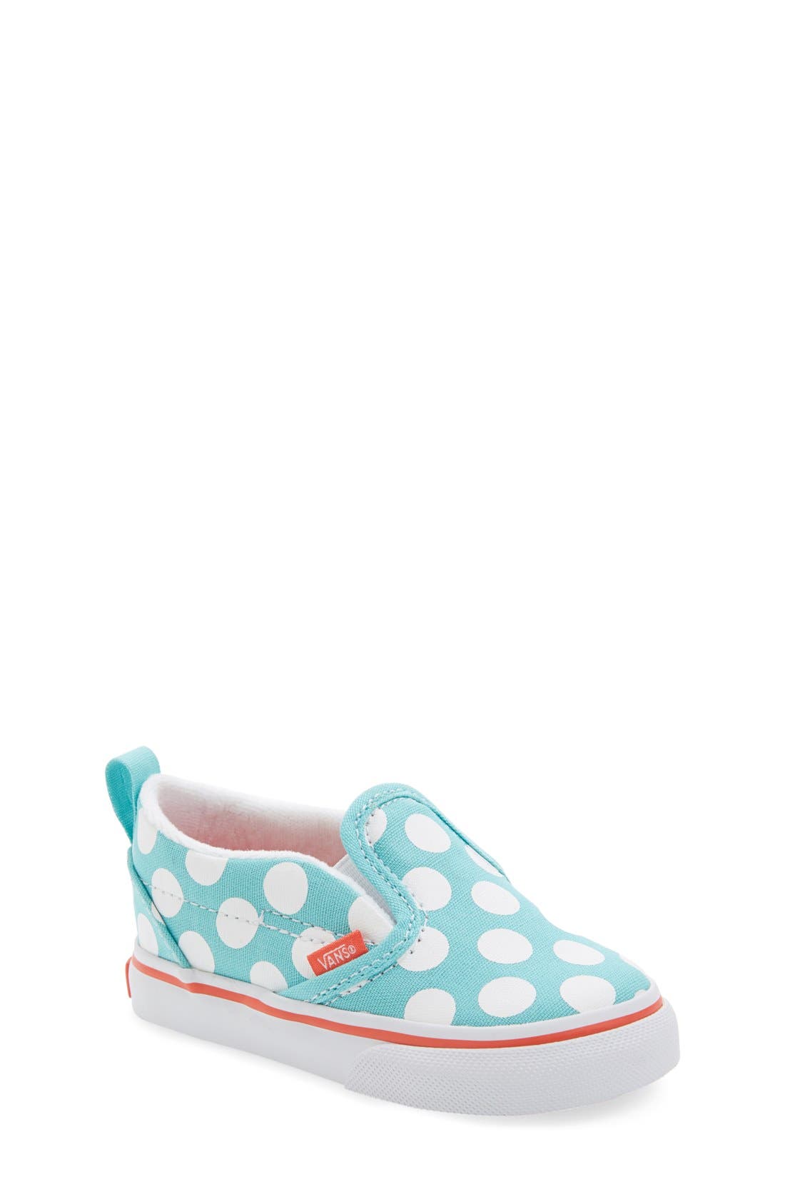 polka dot vans slip ons womens