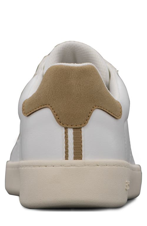 Ben Sherman Hampton Sneaker In White/tan