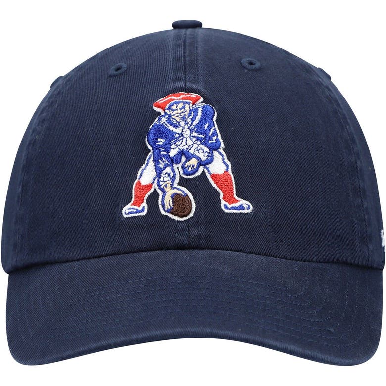 Shop 47 ' Navy New England Patriots Clean Up Legacy Adjustable Hat