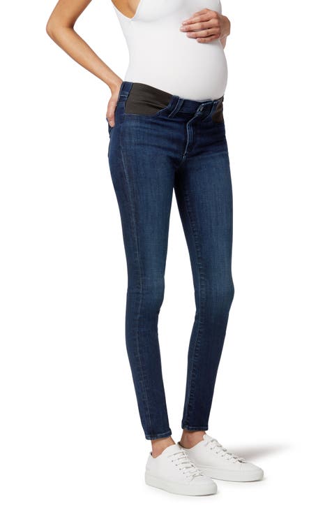 m jeans by maurices™ Classic Straight Side Panel Maternity Jean