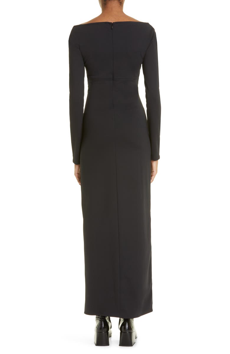 Courrèges Swallow Cutout Long Sleeve Dress | Nordstrom