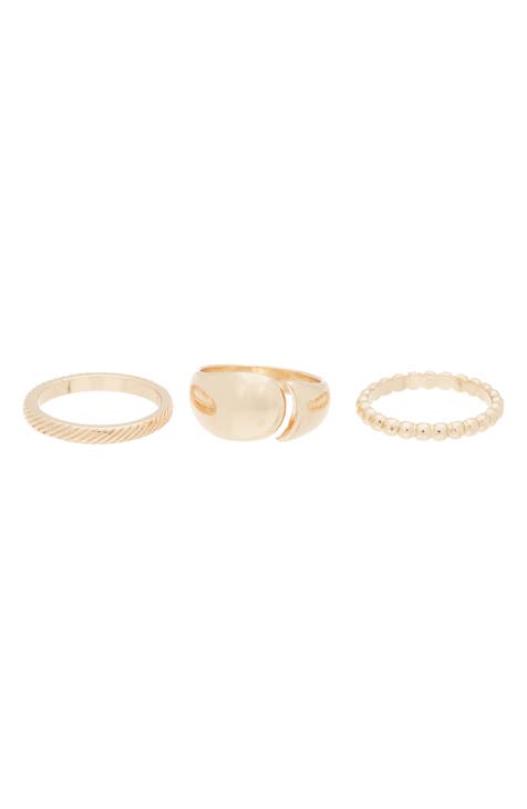 3-Pack Assorted Rings
