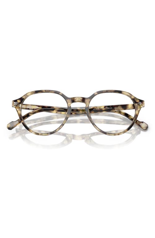Vogue 48mm Phantos Optical Glasses In Mustard