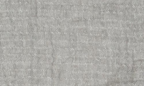 Pom Pom At Home Hermosa Oversized Cotton & Linen Throw Blanket In Light Grey/cream