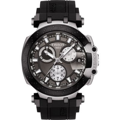 Tissot T-Race Chronograph Silicone Strap Watch, 4m