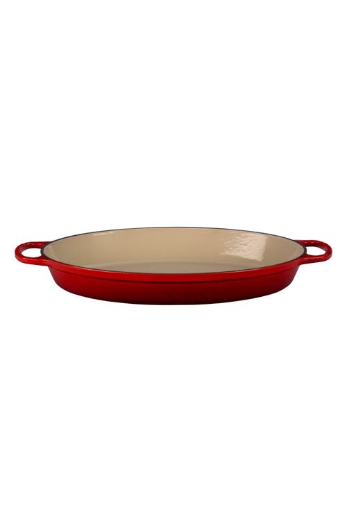 Le Creuset Signature 3 Quart Enameled Cast Iron Oval Baker in Cerise at Nordstrom