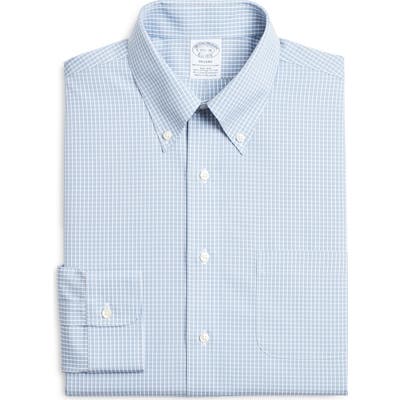 Brooks Brothers Regent Regular Fit Stretch Check Dress Shirt