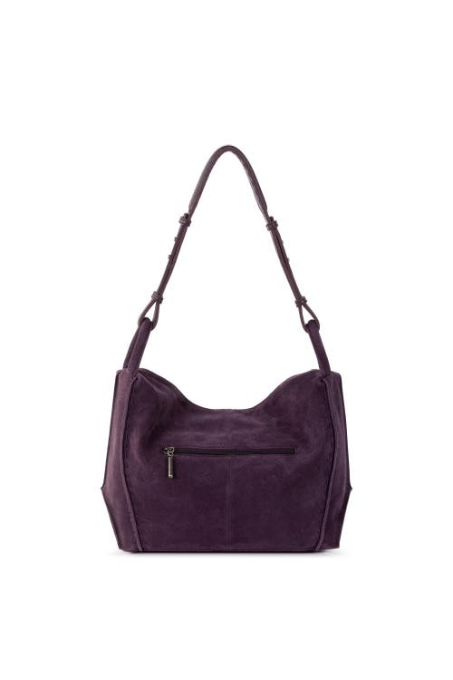 Shop The Sak Los Feliz Hobo In Aubergine Suede