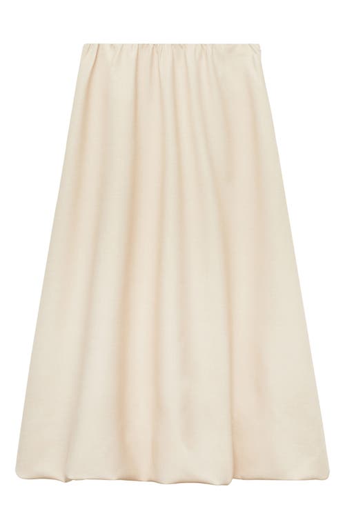 Mango Women's Flared Midi-skirt In Sand