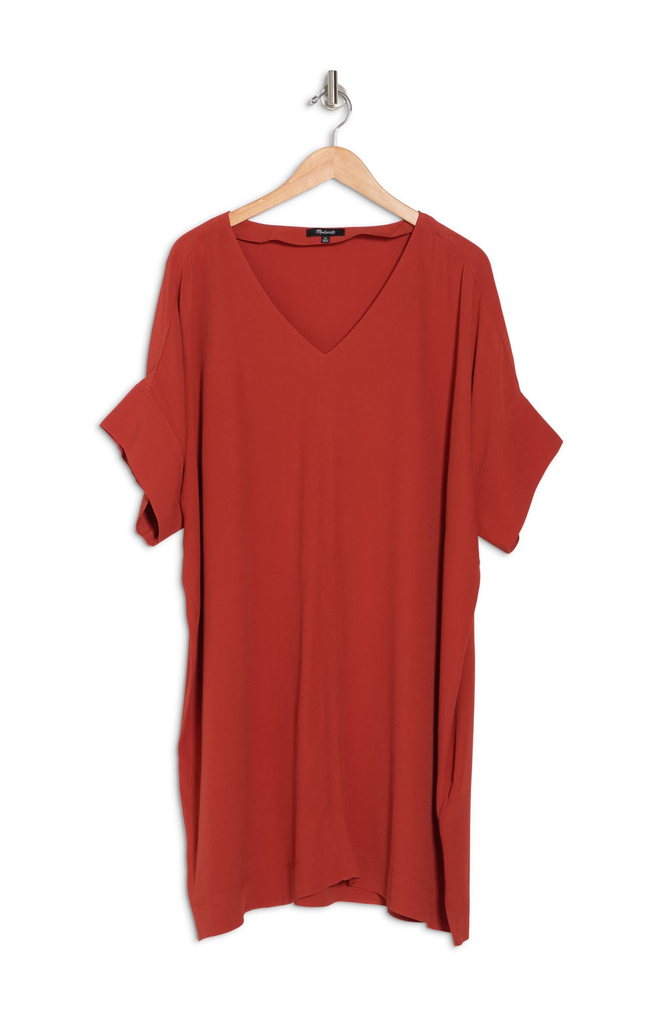 Madewell Novel Shift Dress In Etruscan Clay