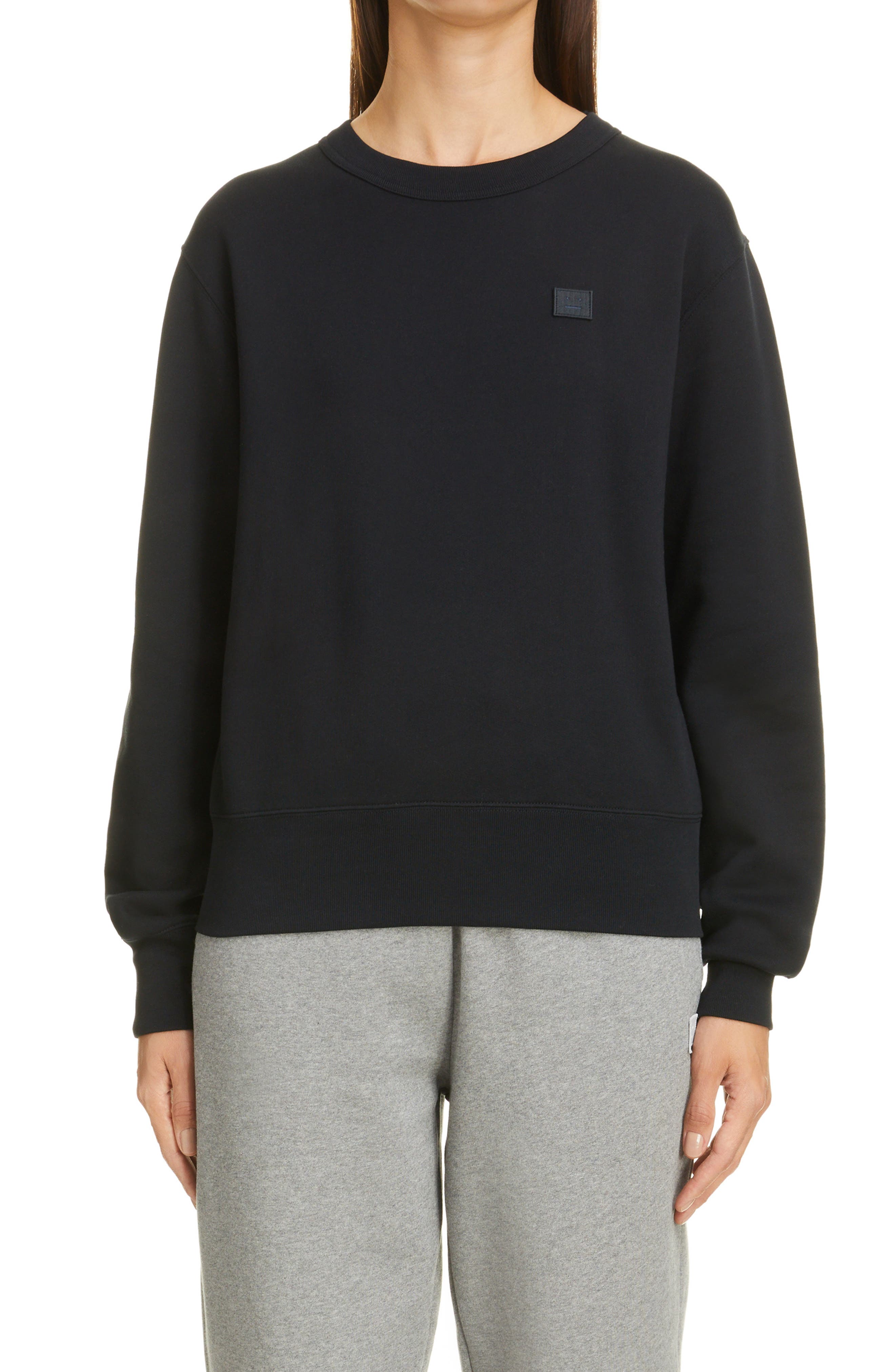 acne studios dog patch sweatshirt
