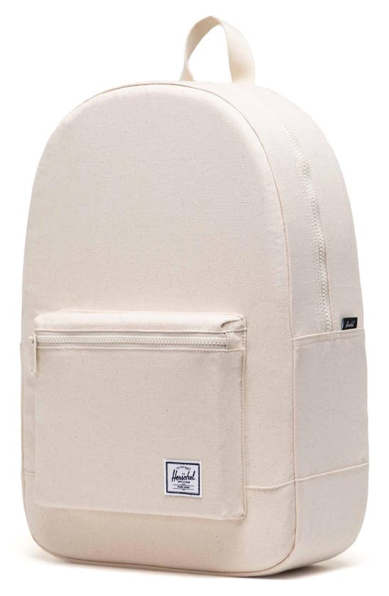 Shop Herschel Supply Co Cotton Casuals Daypack Backpack In Natural