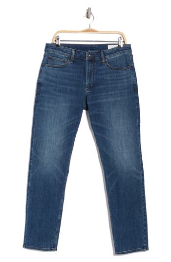 Rag & Bone Fit 3 Authentic Stretch Straight Athletic Jeans In Cole In Medium Wash