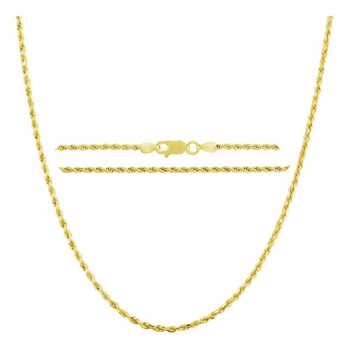 Shop Donatello Gian Gold-tone Sterling Silver Twisted Necklace In Yellow