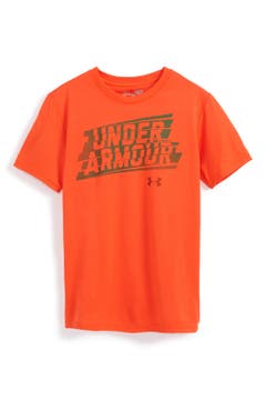 Under armour t shirts kids for sale Clearance