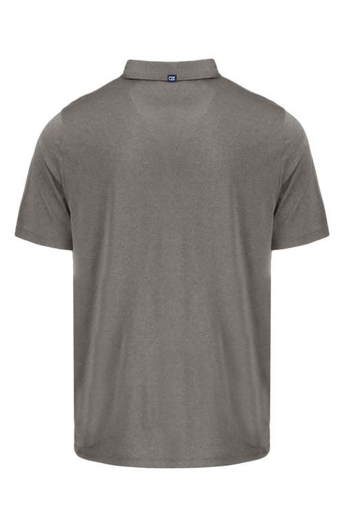 Shop Cutter & Buck Comfort Performance Jersey Polo In Elemental Grey