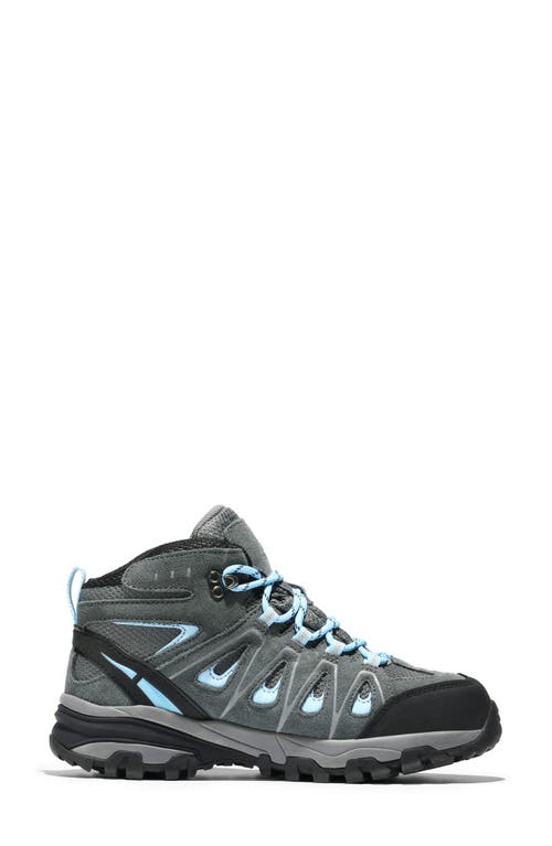 Shop Nortiv8 Waterproof Hiking Boot In Grey/blue