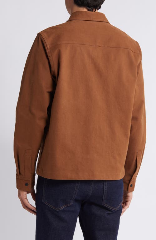 Shop Hugo Evalom Jacket In Medium Brown