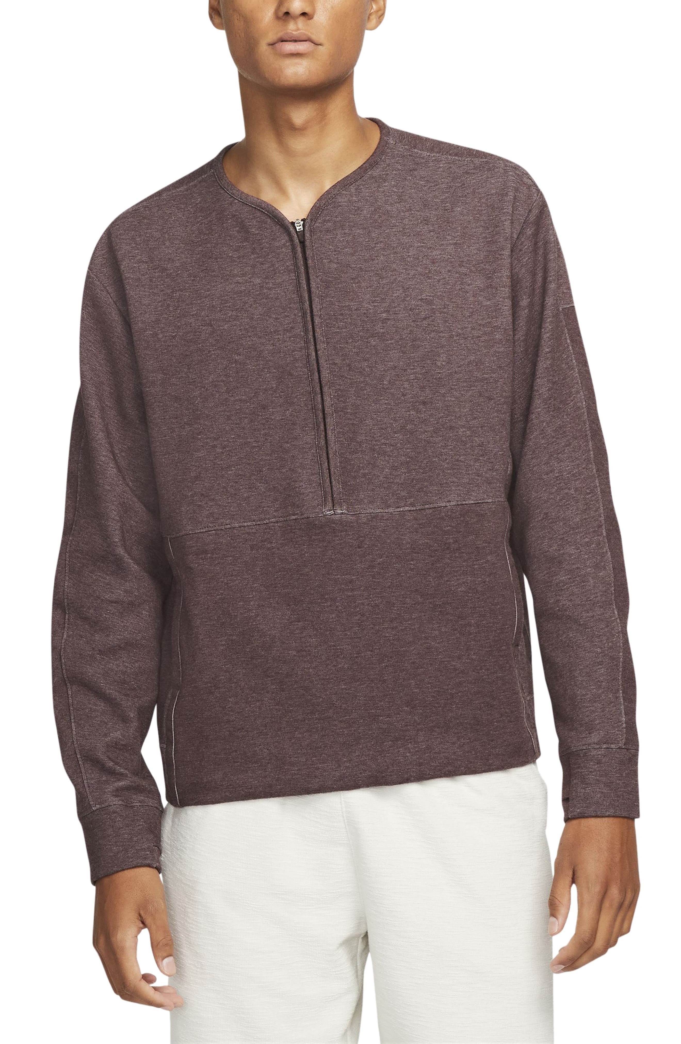 nike cotton quarter zip