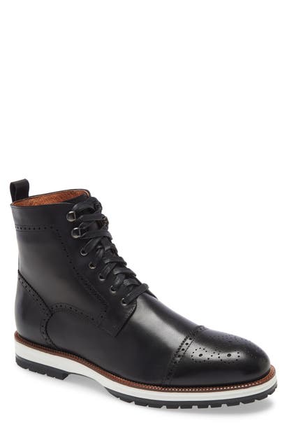 IKE BEHAR REBEL CAP TOE BOOT,REBEL