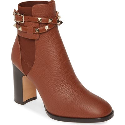 Valentino Garavani Rockstud Wrap Beatle Bootie
