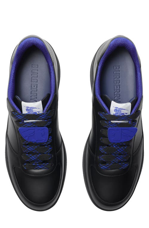 Shop Burberry Terrace Sneaker In Black