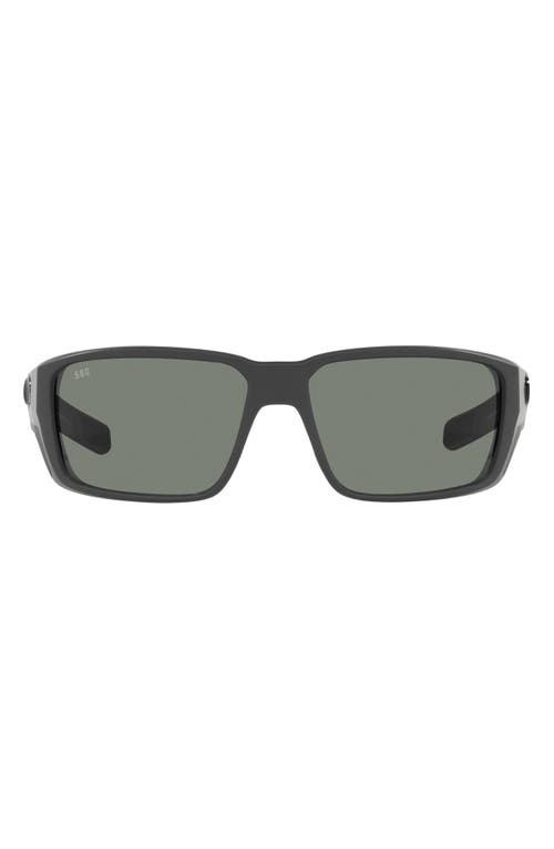 Costa Del Mar 60mm Wraparound Sunglasses in Grey at Nordstrom
