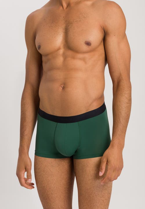 Hanro Micro Touch Boxer Brief In Leaf Green